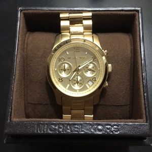 Gold Michael Kors Watch